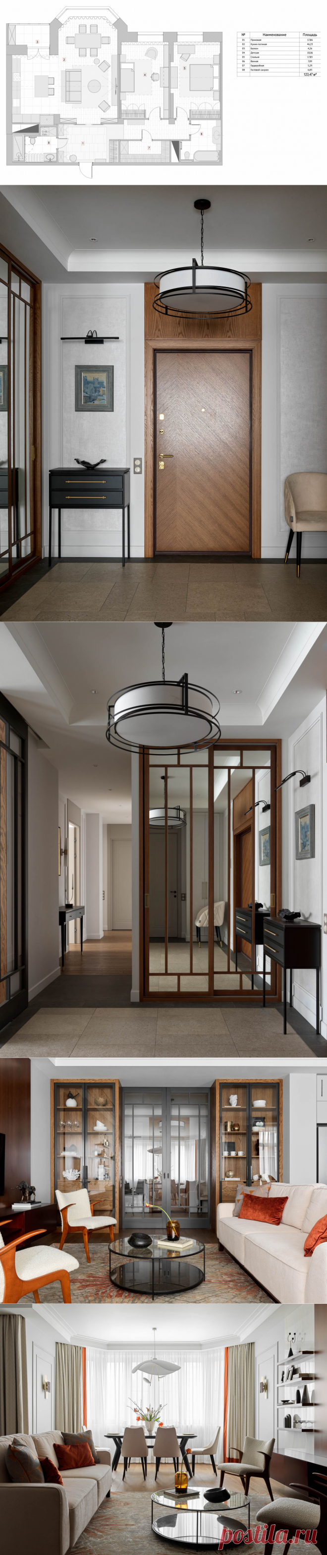 Houzz тур: Светлая квартира с эркером и бронзовой кухней | Houzz Россия