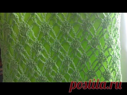 Быстрое вязание Красивая кофточка Простой рисунок