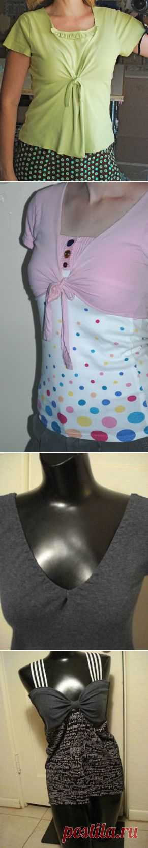 Refashion футболок. | Женский журнал