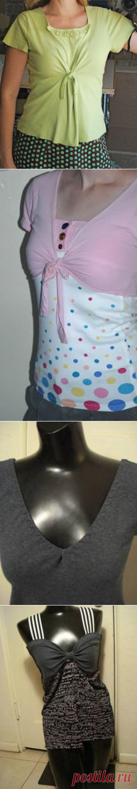 Refashion футболок. | Женский журнал