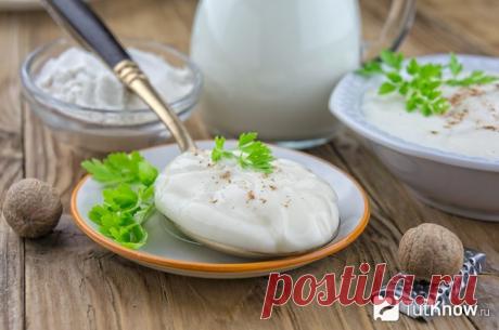 Рецепт: Соус Бешамель для лазаньи в домашних условиях