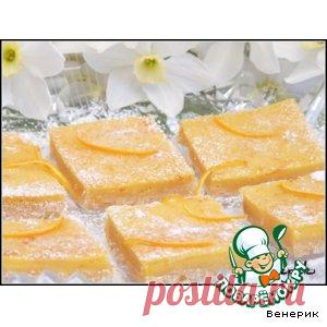 Печенье "Апельсиновые квадратики", или  апельсиновая радость – кулинарный рецепт