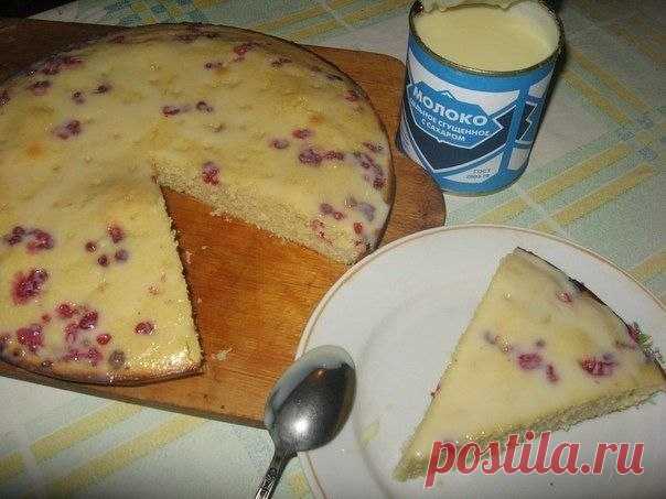 Как приготовить манник со сгущёнкой   - рецепт, ингредиенты и фотографии