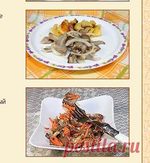 Хорошая кухня - грибы рецепты