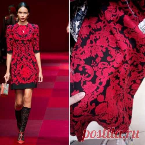 Мастер-класс: пошив платья от Dolce & Gabbana