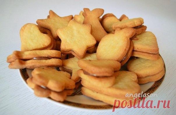 ПЕЧЕНЬЕ ИЗ ПЕСОЧНО - ТВОРОЖНОГО ТЕСТА Нежное, рас - АППельсин