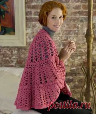 Be a Friend Shawl | Red Heart