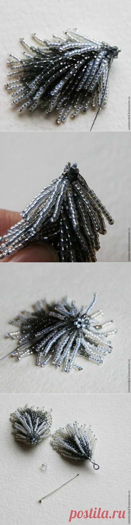 Бисерное колье &quot;Сказка севера&quot; - Ярмарка Мастеров - ручная работа, handmade