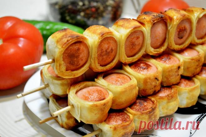Домашние шашлычки из сосисок: блюдо, которое можно быстро приготовить на завтрак или взять с собой на прогулку | Bon Appétit | Пульс Mail.ru