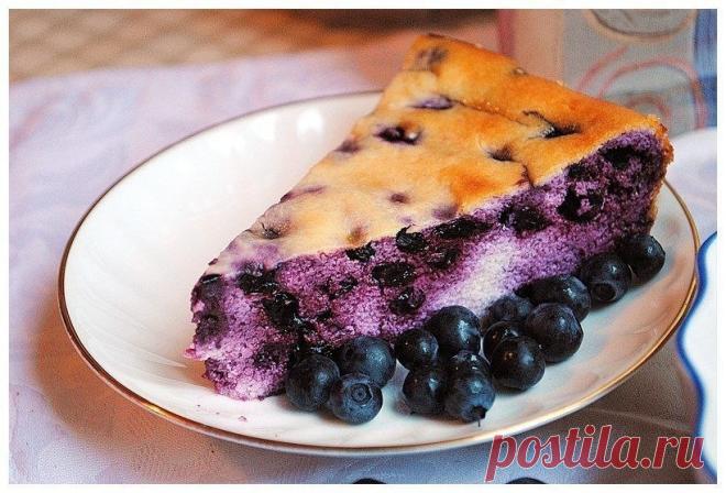 Как приготовить творожная запеканка с черникой