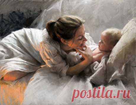 Тема материнства и детства в творчестве Висенте Ромеро Редондо (Vicente Romero Redondo)