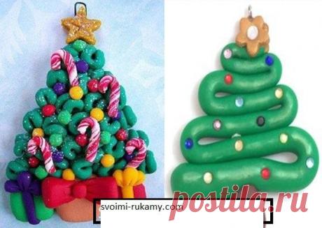 Новогодние игрушки из пластилина своими руками. Лучшие идеи