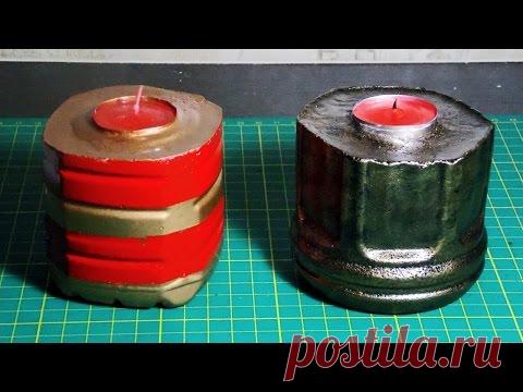 Подсвечник из гипса своими руками. Поделки из гипса