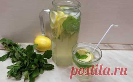 Вкуснейший и освежающий домашний лимонад с мятой - Готовим по-домашнему
