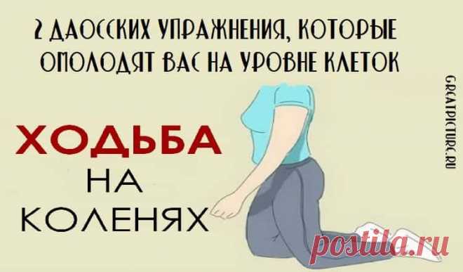 2 даосских упражнения, которые омолодят вас на уровне клеток 

Врачи подтверждают.Врачи годами подчеркивают пользу пеших прогулок. Но слышали ли вы о ходьбе на коленях? Эту бесценную даосскую практику может использовать любой человек.
Не волнуйтесь, даже если в…