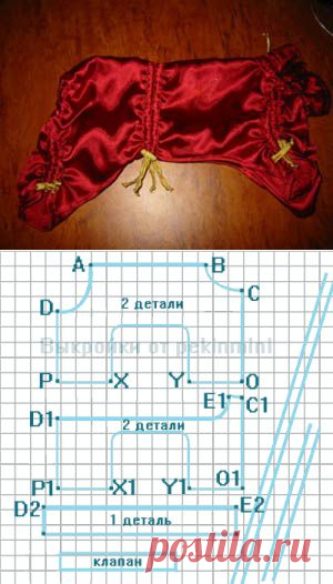 Любимые Чихуашки - Выкройка комбинезона для небольшой собаки