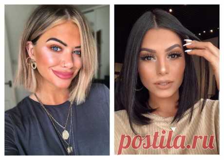 Стрижка тупой Боб. Модный тренд 2021 года | Стрижки и прически | Яндекс Дзен