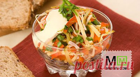 Голландский салат с сыром - кулинарный рецепт. Миллион Меню