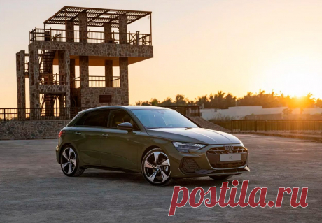 Обновленный Audi A3 2025: фото, видео, интерьер, экстерьер