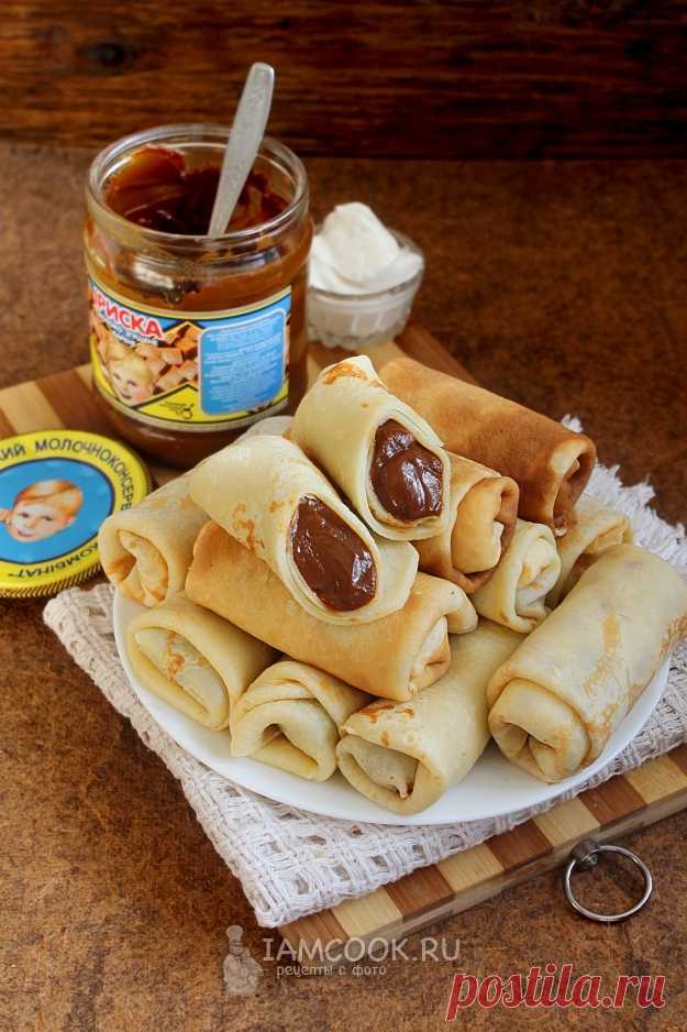 Блины со сгущенкой