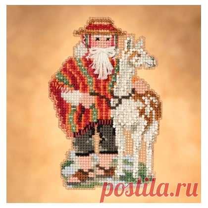 Andes - South American Santas de Mill Hill - Natale - Kit punto de cruz Kit - Casa Cenina