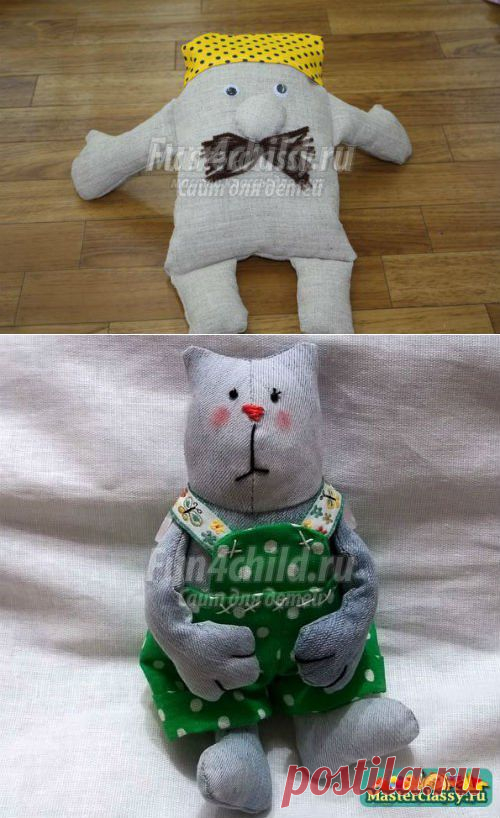 Делаем поделки из ткани своими руками