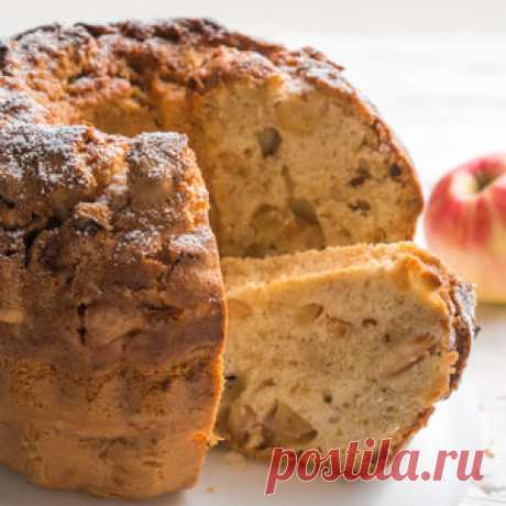 Кекс с яблоками. Очень простой, нежный и вкусный яблочный кекс с корицей рецепт с фото