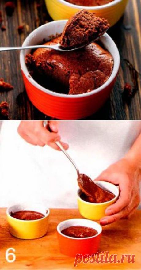 Шоколадно-ореховое суфле