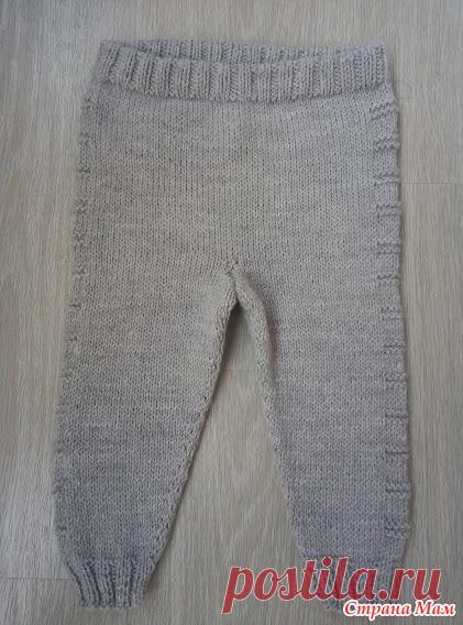 Детские штанишки. - Вязание - Страна Мам