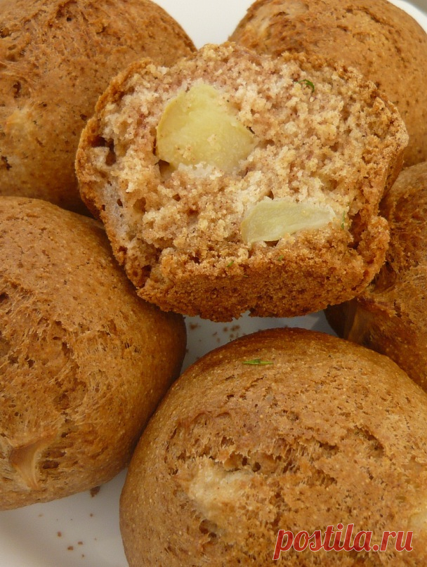 Яблочные кексы  †ПОСТНАЯ ТРАПЕЗА. РОЖДЕСТВЕНСКИЙ ПОСТ. РЕЦЕПТЫ†
