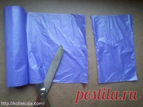 Нитки из пакетов. Автор Альбина Перл. | Своими руками — интернет журнал