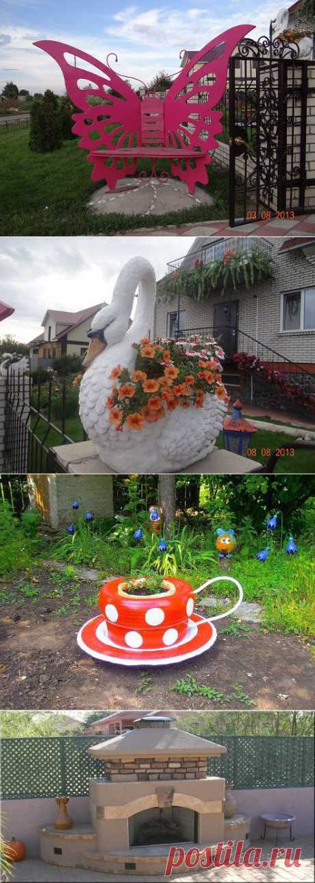 У_Дачные скульптуры