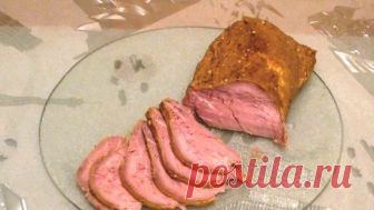 Запеченное мясо (домашняя ветчина)