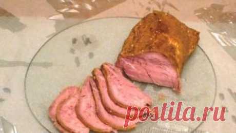 Запеченное мясо (домашняя ветчина)