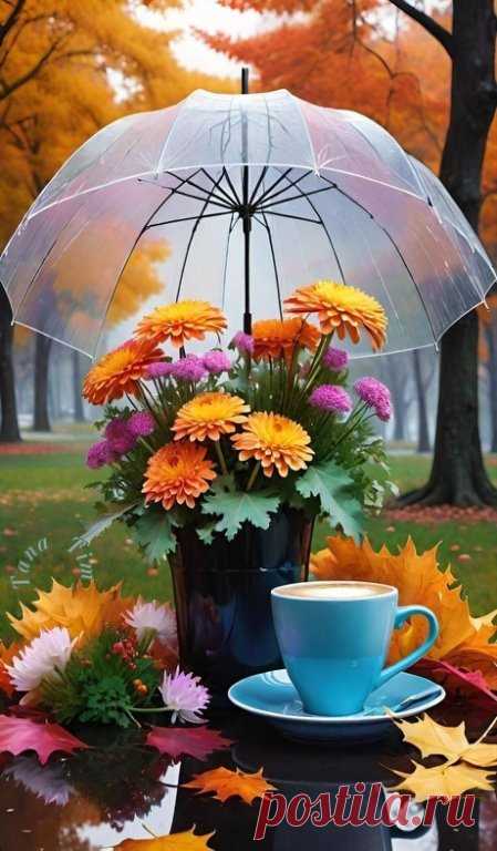 А осенью тихо, уютно волшебно, 
Задумчиво, сказочно... Да просто душевно...