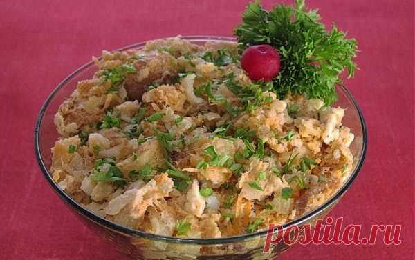 Салат с консервированным тунцом и овощами, Как приготовить Салат с тунцом - Kulinarnyj-Recept.РУ