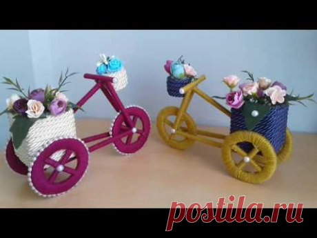 El Yapımı Bisiklet Nasıl Yapılır | Como Fazer Bicicleta Artesanal | DIY | Tasarım | Geri Dönüşüm