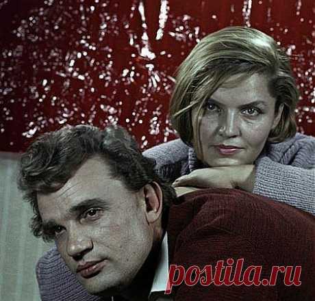 Евгений  Урбанский и Дзидра Ритенберг