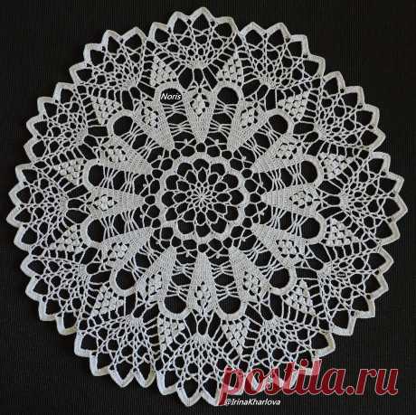 Интерьерная салфетка
  #салфетка #вязаниеназаказ #crochet #салфеткакрючком #интерьер #ресторан #кухня