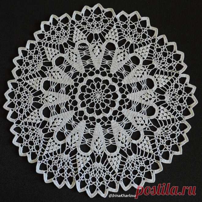 Интерьерная салфетка
  #салфетка #вязаниеназаказ #crochet #салфеткакрючком #интерьер #ресторан #кухня