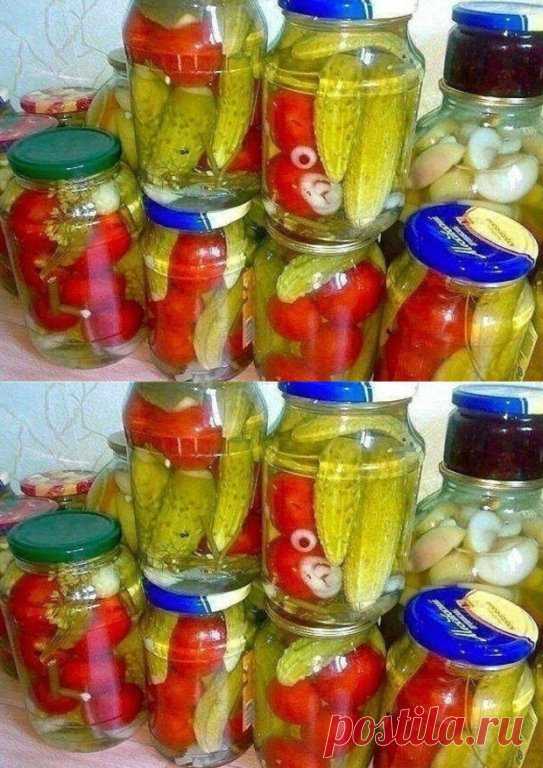 САМЫЙ ВКУСНЫЙ МАРИНАД ДЛЯ ОВОЩНОГО АССОРТИ

Некоторое время назад я нашел этот рецепт в интернете и теперь готовлю только так.
Ассорти я заливаю тем же маринадом.

Ингредиенты:
| 1 средняя луковица, нарезанная кольцами
1-2 зубчика чеснока, нарезанные
стебли укропа, нарезанные
5-8 штук черного перца горошком
2-3 штуки гвоздики
5 лавровых листиков

Приготовление
Выложите все это на дно банки
Затем добавьте овощи.
Залейте кипятком и оставьте на 15 минут.
Слейте воду.

Маринад...