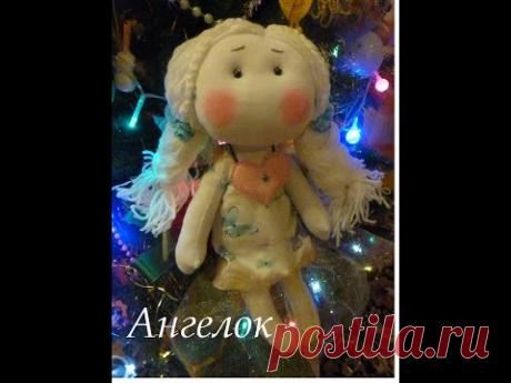 Ангелок из ткани. Тело куклы. МК