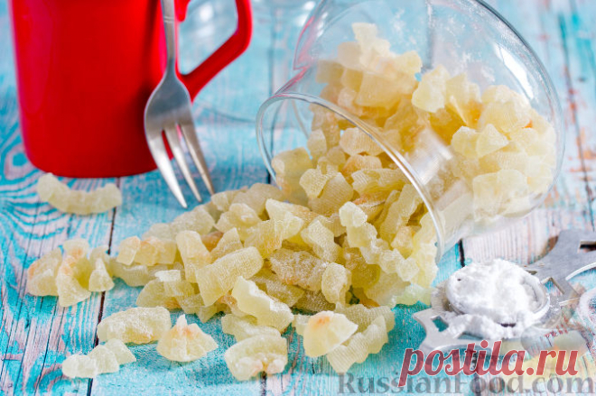 Рецепт: Цукаты из арбузных корок на RussianFood.com
