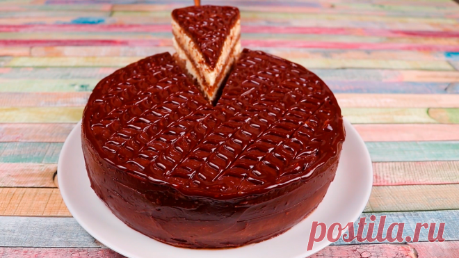 Без весов! Одной чашкой! Самый вкусный торт из супер простых продуктов! | Еда Без Труда Ольга Мирошниченко | Дзен