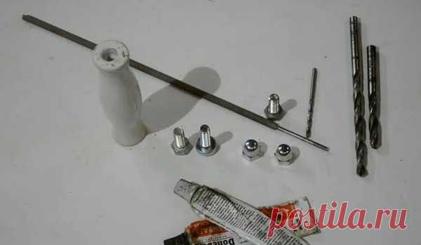 Самодельный цанговый зажим для шила со сменными насадками своими руками | мастеровой | Яндекс Дзен