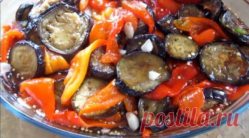 Рецепт маринованных баклажанов с болгарским перцем - Скатерть-Самобранка - медиаплатформа МирТесен