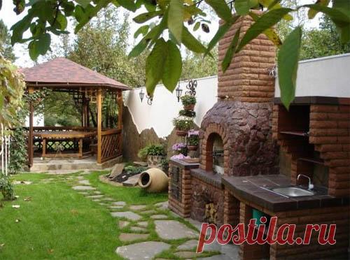 7 советов по оформлению зоны барбекю на даче + фото | Строительный блог Вити Петрова