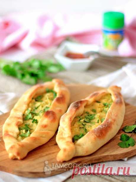 ღПиде с картофелем и зеленью