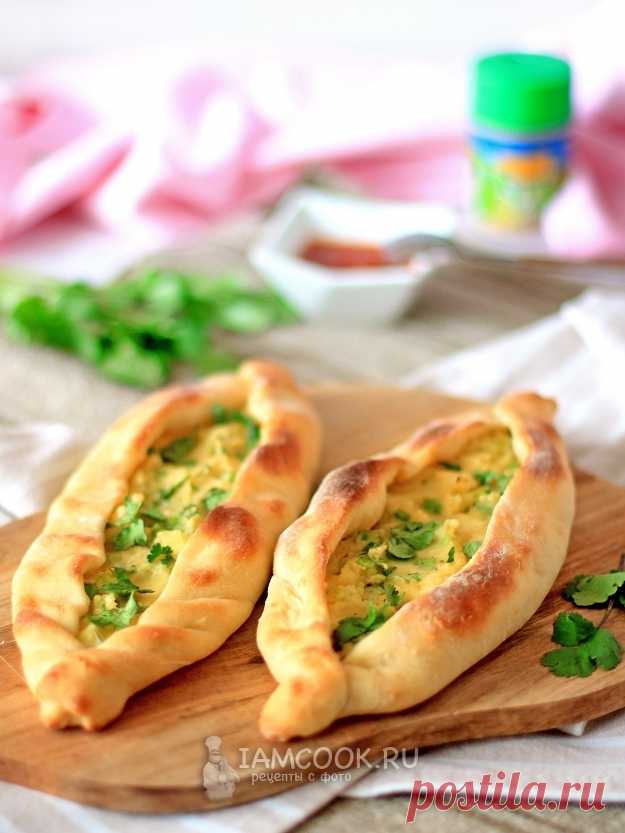 ღПиде с картофелем и зеленью