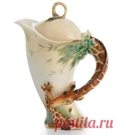 Потрясающие чайнички от Franz Porcelain